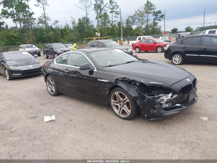 BMW 650I 2012 VIN WBALX3C57CDV77619