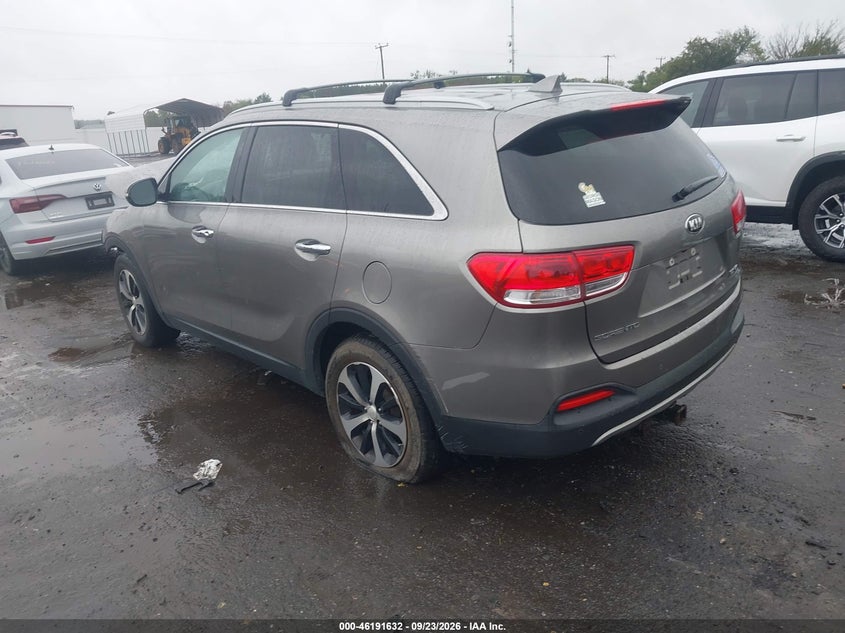 Vin: 5xyph4a55hg235797, lot: 46691516, kia sorento 3.3l ex 20173