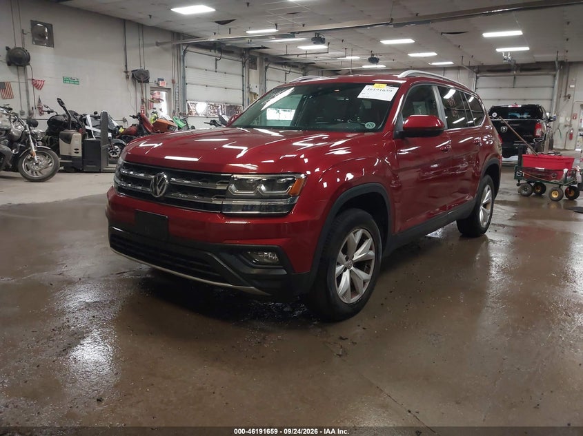 Vin: 1v2lr2caxjc578074, lot: 46691543, volkswagen atlas 3.6l v6 se/3.6l v6 se w/technology 20182
