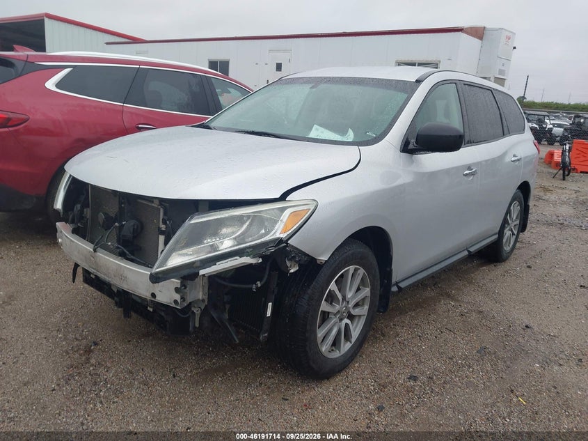 Vin: 5n1ar2mm9ec616896, lot: 46691598, nissan pathfinder s 20142