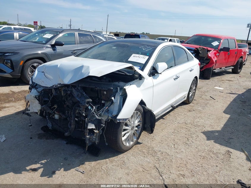 Vin: 5npe34af8fh103606, lot: 46691616, hyundai sonata 2.4l limited 20152