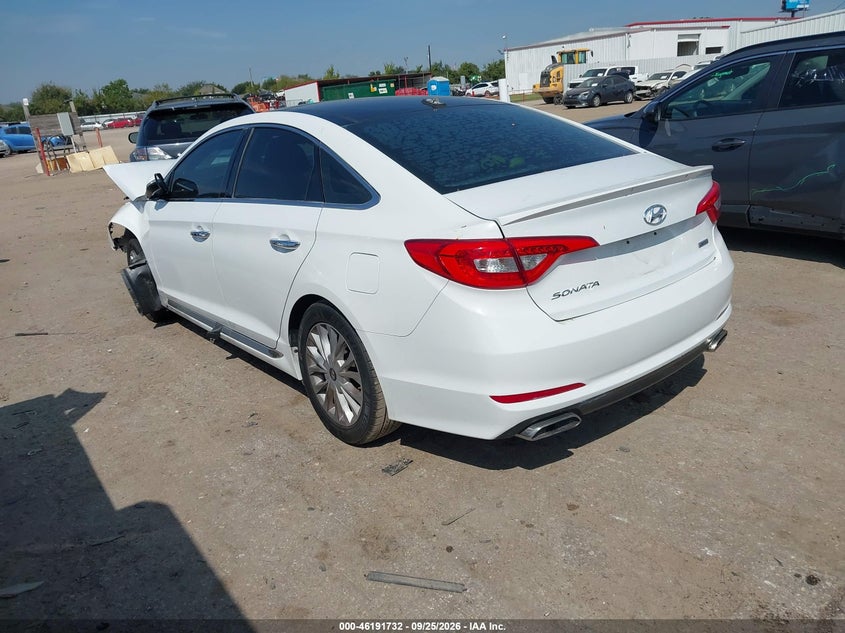 Vin: 5npe34af8fh103606, lot: 46691616, hyundai sonata 2.4l limited 20153