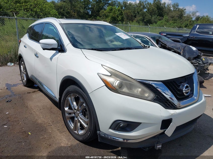 Vin: 5n1az2mg4fn247056, lot: 46691622, nissan murano platinum 2015 img_1