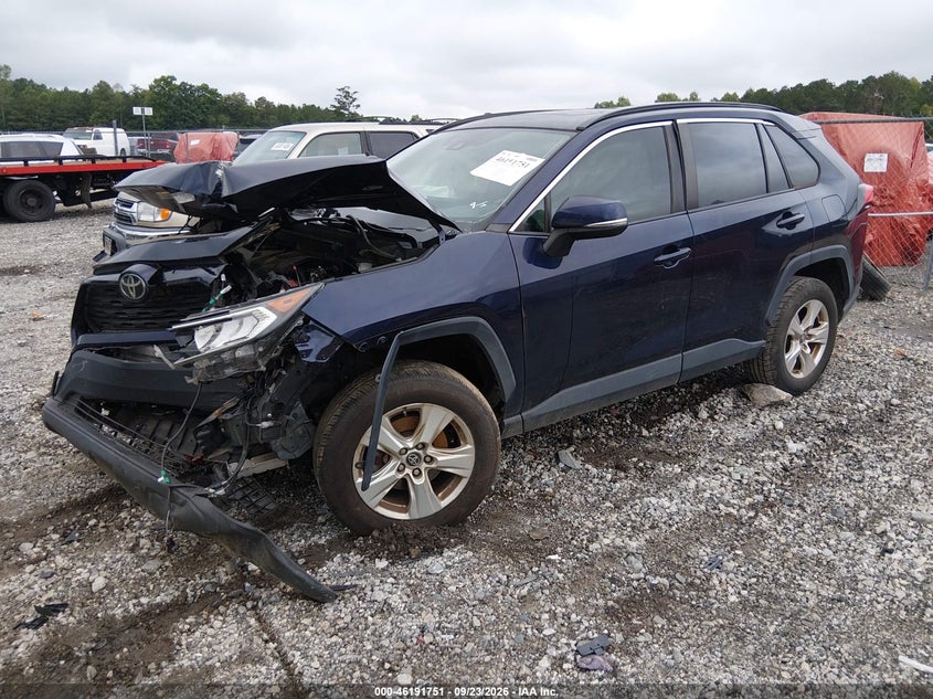 Vin: jtmw1rfv2kd038677, lot: 46691635, toyota rav4 xle 20192