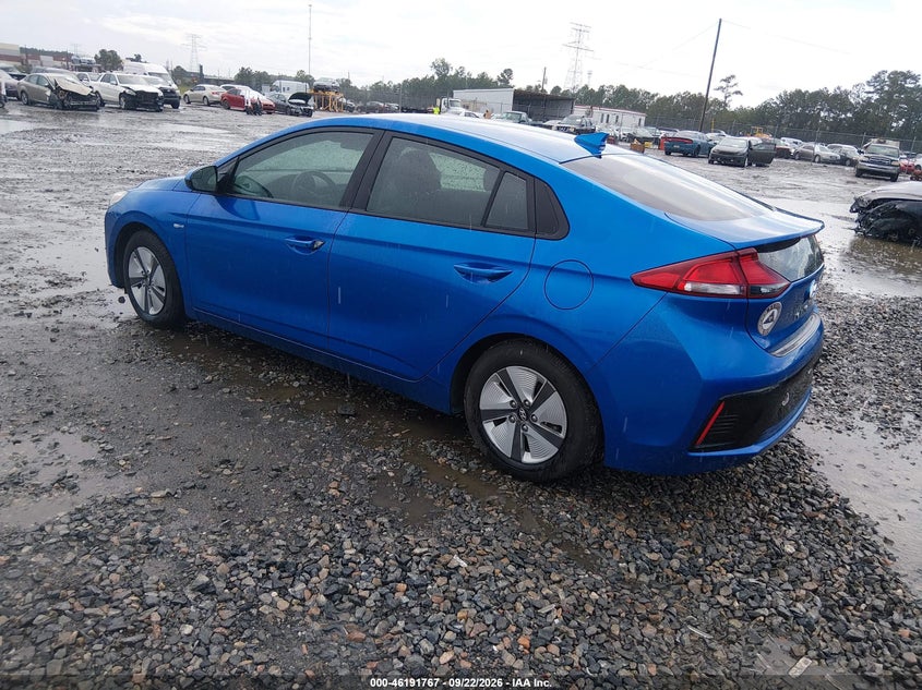 Vin: kmhc65lc5ju087625, lot: 46691651, hyundai ioniq híbrido blue 20183