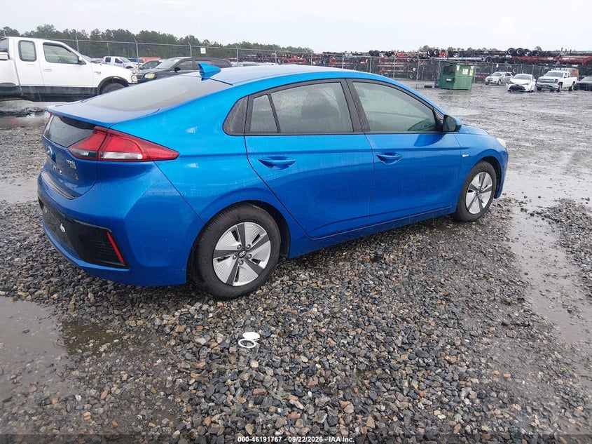 Vin: kmhc65lc5ju087625, lot: 46691651, hyundai ioniq híbrido blue 20184