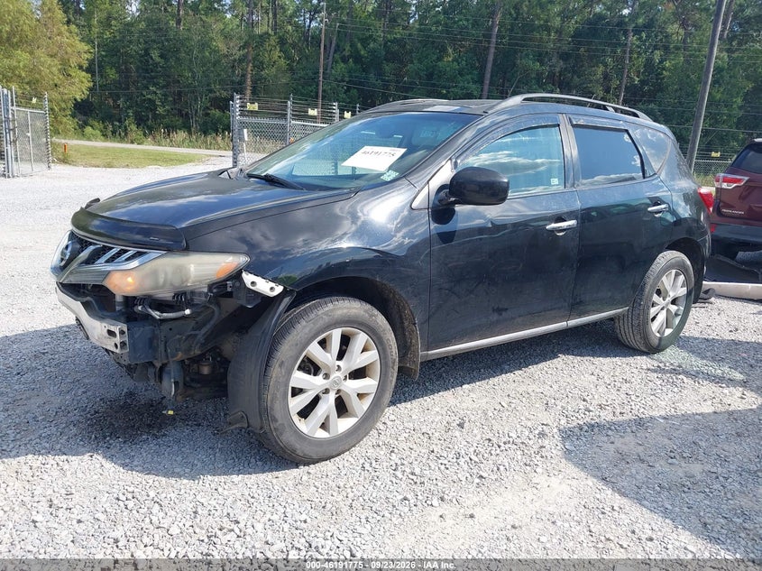 Vin: jn8az1mu2bw054448, lot: 46691660, nissan murano sl 20112