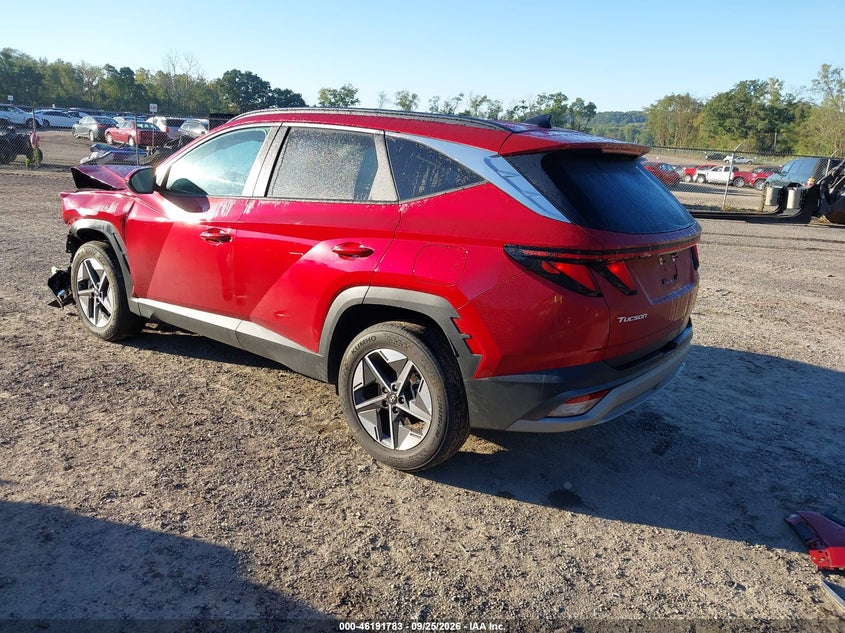 Vin: 5nmjbcde2sh514148, lot: 46691667, hyundai tucson sel 20253