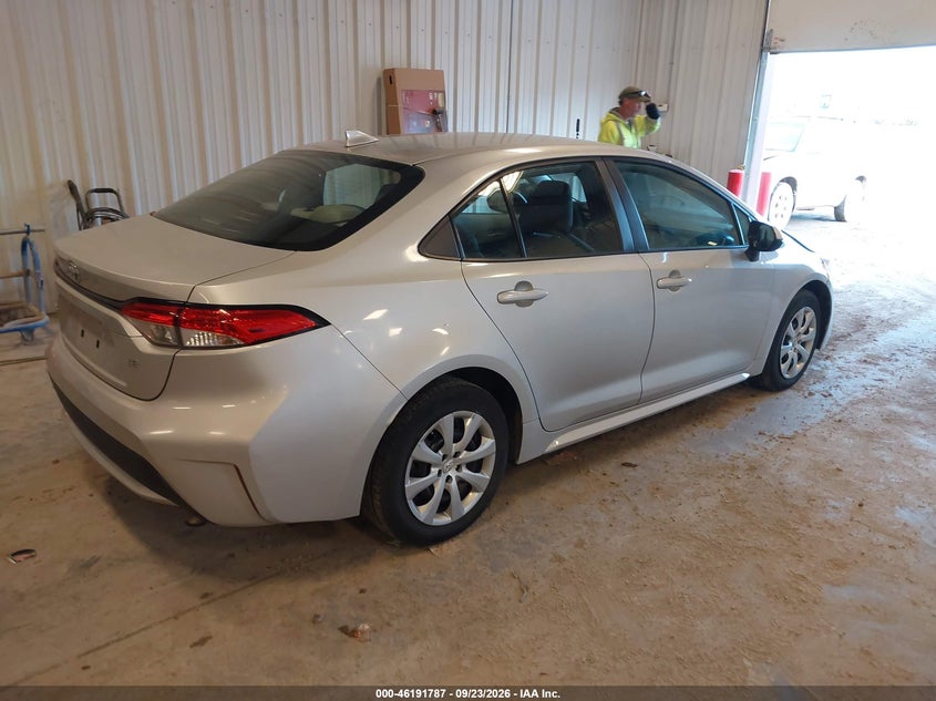 Vin: 5yfeprae2lp121641, lot: 46691671, toyota corolla le 20204