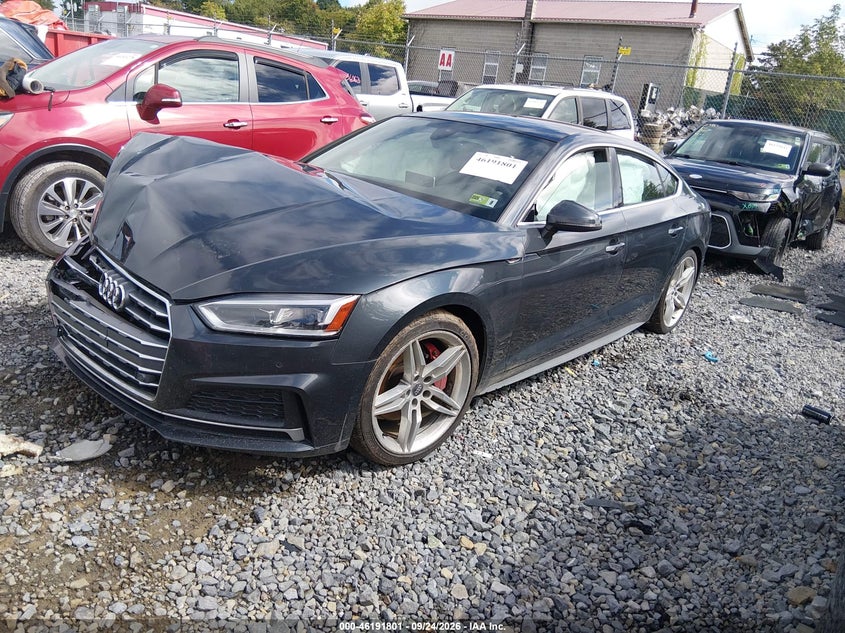 Vin: wauencf53ja014530, lot: 46691685, audi a5 2.0t premium 20182