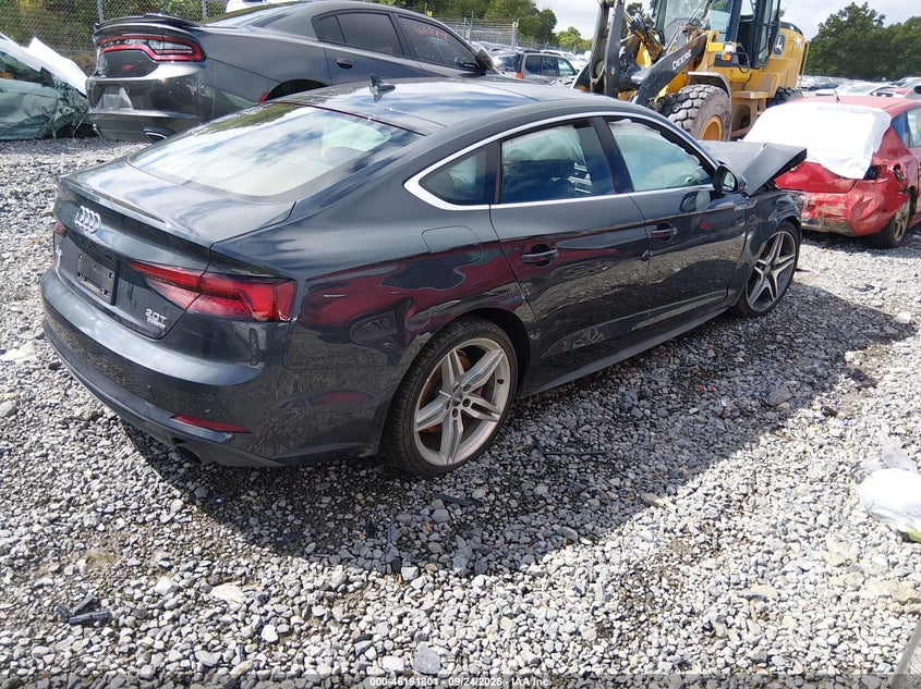 Vin: wauencf53ja014530, lot: 46691685, audi a5 2.0t premium 20184
