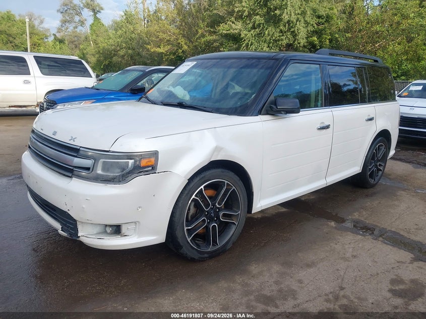 Vin: 2fmgk5d84ebd26004, lot: 46691691, ford flex limited 20142