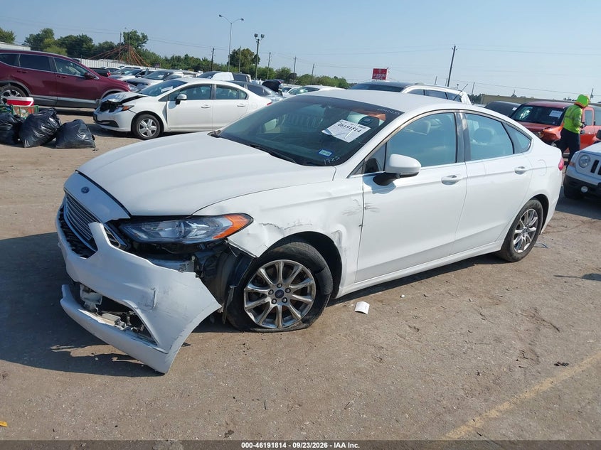 Vin: 3fa6p0g7xhr231725, lot: 46691698, ford fusion s 20172