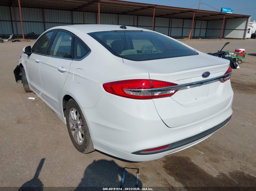 Vin: 3fa6p0g7xhr231725, lot: 46691698, ford fusion s 20173