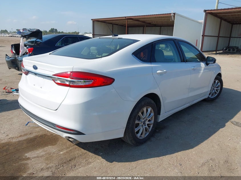 Vin: 3fa6p0g7xhr231725, lot: 46691698, ford fusion s 20174