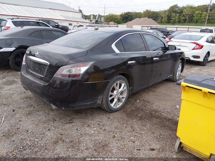 Vin: 1n4aa5ap3cc830992, lot: 46691700, nissan maxima 3.5 sv 20124