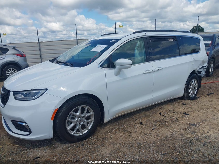 Vin: 2c4rc1bg8nr112895, lot: 46691709, chrysler pacifica touring l 20222