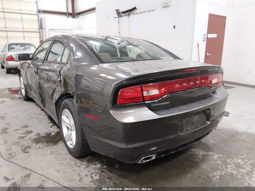 Vin: 2c3cdxbg4eh284731, lot: 46691710, dodge charger se 20143