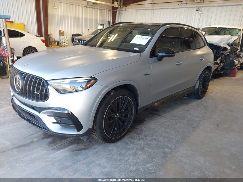 Vin: w1nkm8ab4sf267212, lot: 46691724, mercedes-benz amg glc 63 4matic 20252