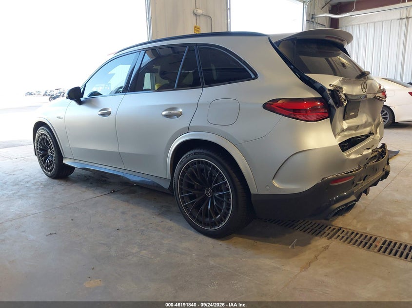 Vin: w1nkm8ab4sf267212, lot: 46691724, mercedes-benz amg glc 63 4matic 20253