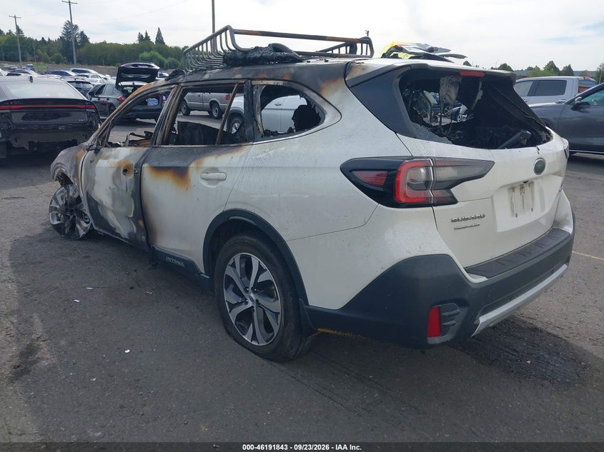 Vin: 4s4btalc7l3252645, lot: 46691727, subaru outback limited 20203