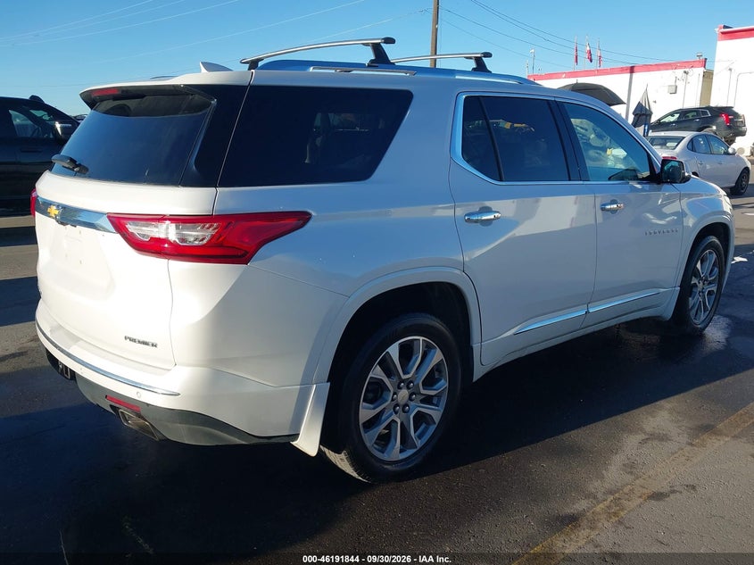 Vin: 1gnevkkw2lj203000, lot: 46691728, chevrolet traverse awd premier 20204