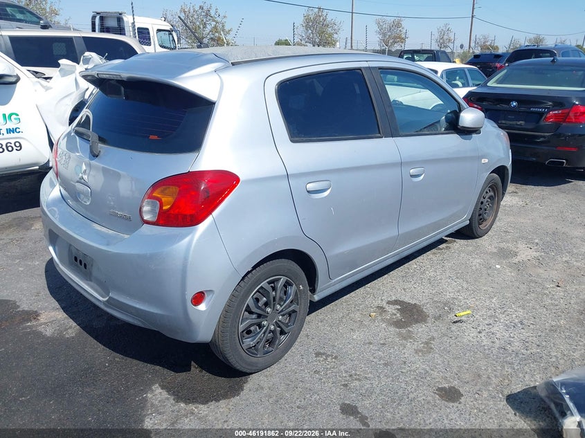 Vin: ml32a3hjxfh032312, lot: 46691745, mitsubishi mirage de 20154