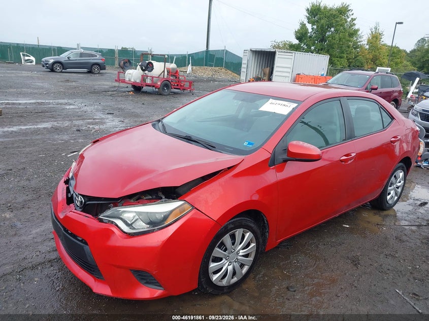 Vin: 5yfburhe2ep089343, lot: 46691746, toyota corolla le 20142