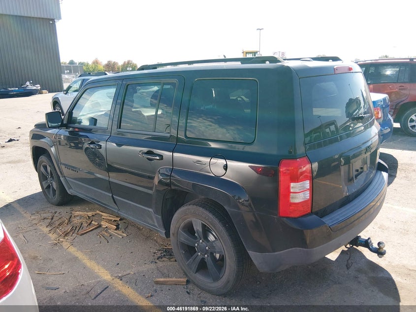 Vin: 1c4njpba9fd318637, lot: 46691753, jeep patriot altitude edition 20153