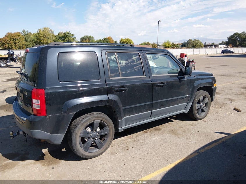 Vin: 1c4njpba9fd318637, lot: 46691753, jeep patriot altitude edition 20154