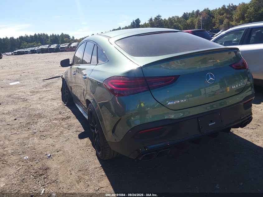 Vin: 4jgfd8kb2tb681312, lot: 46691768, mercedes-benz amg gle 63 coupe s 4matic+ 20263