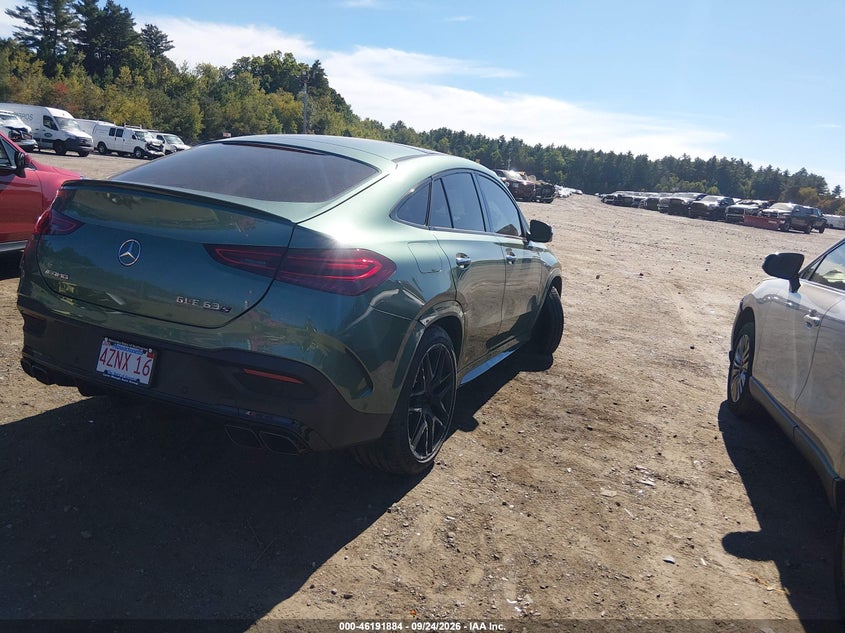 Vin: 4jgfd8kb2tb681312, lot: 46691768, mercedes-benz amg gle 63 coupe s 4matic+ 20264