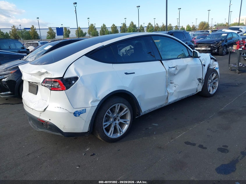Vin: 5yjygdee3mf145616, lot: 46691776, tesla model y long range dual motor all-wheel drive 20214