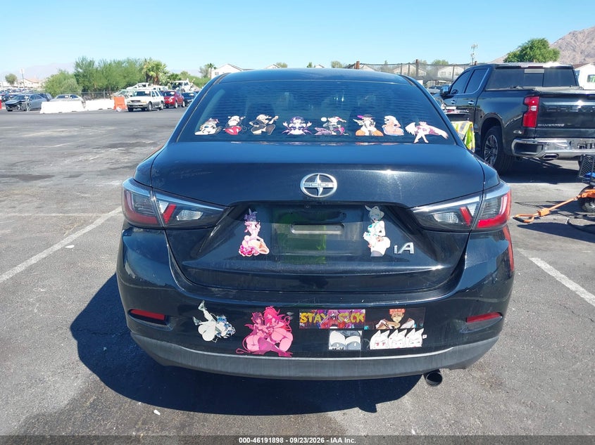 SCION IA 2016 VIN 3MYDLBZV6GY140400