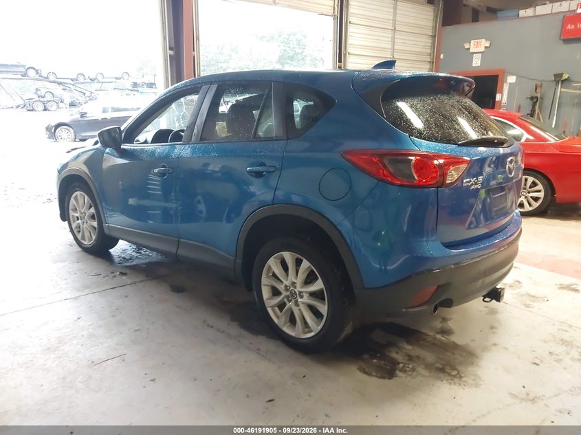 Vin: jm3ke4dy3e0327475, lot: 46691789, mazda cx-5 grand touring 20143
