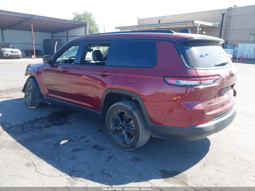 Vin: 1c4rjkagxp8817077, lot: 46691790, jeep grand cherokee l altitude 4x4 20233