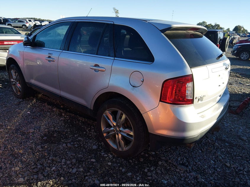 Vin: 2fmdk4kc1dbb42884, lot: 46691815, ford edge limited 20133