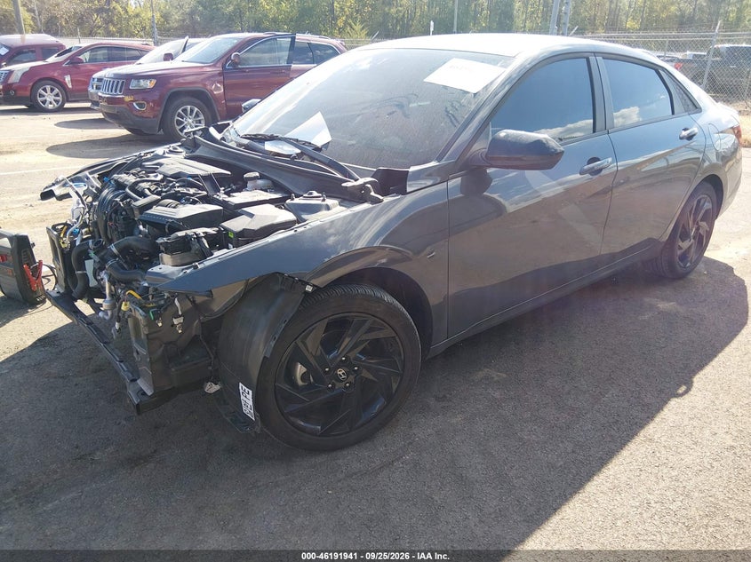 Vin: kmhlm4dg2tu166108, lot: 46691825, hyundai elantra sel sport 20262