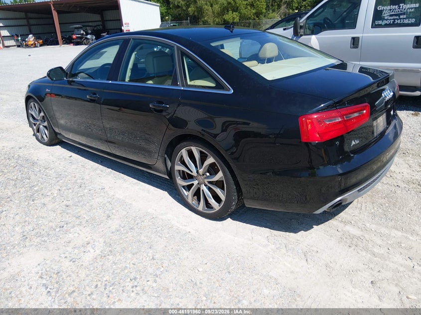 Vin: wauhgafc0dn072361, lot: 46691844, audi a6 3.0t prestige 20133