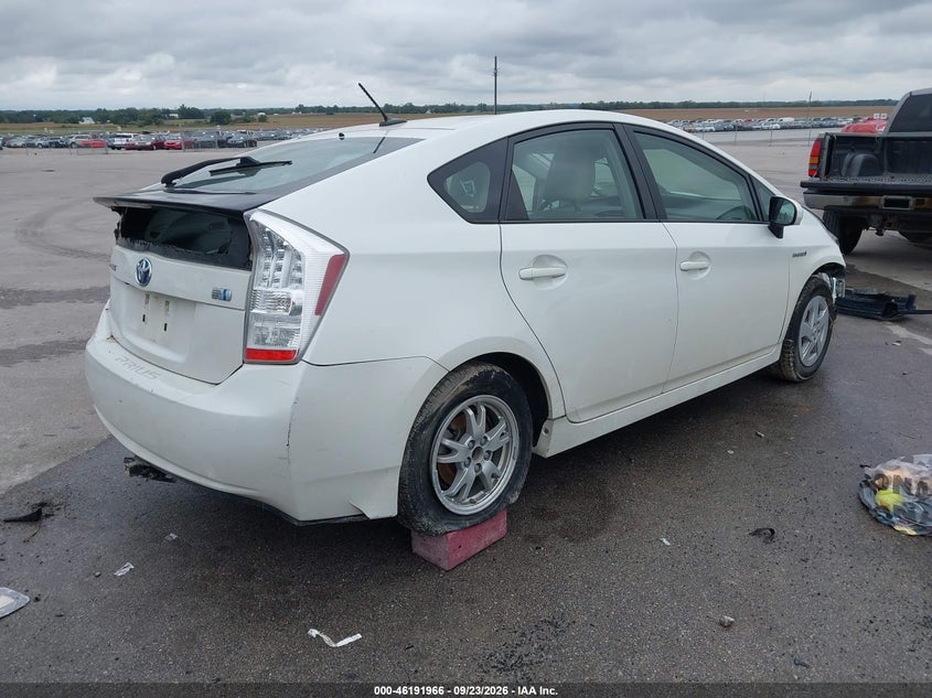 Vin: jtdkn3du2a0047959, lot: 46691850, toyota prius iii 20104