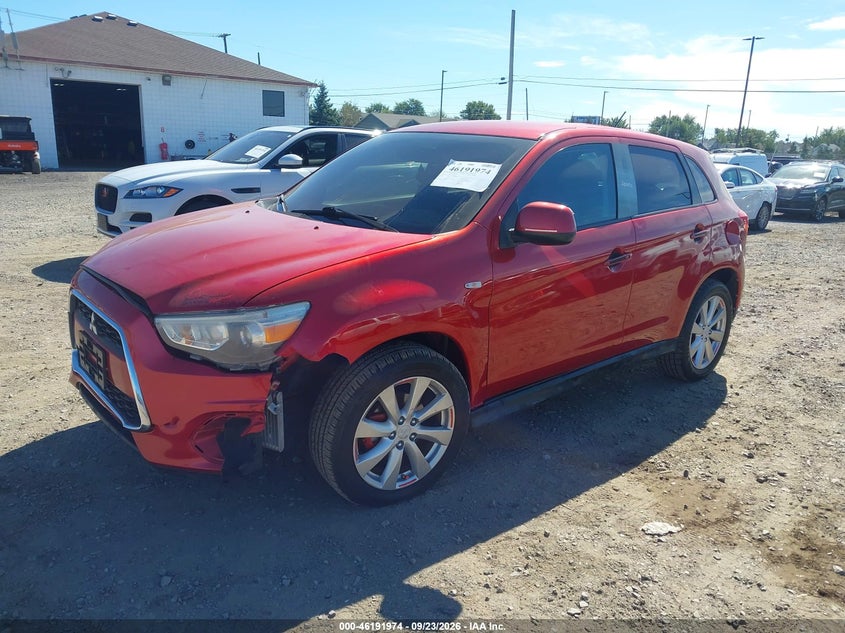 Vin: 4a4ap3au3de016049, lot: 46691858, mitsubishi outlander sport es 20132