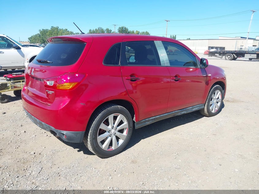 Vin: 4a4ap3au3de016049, lot: 46691858, mitsubishi outlander sport es 20134