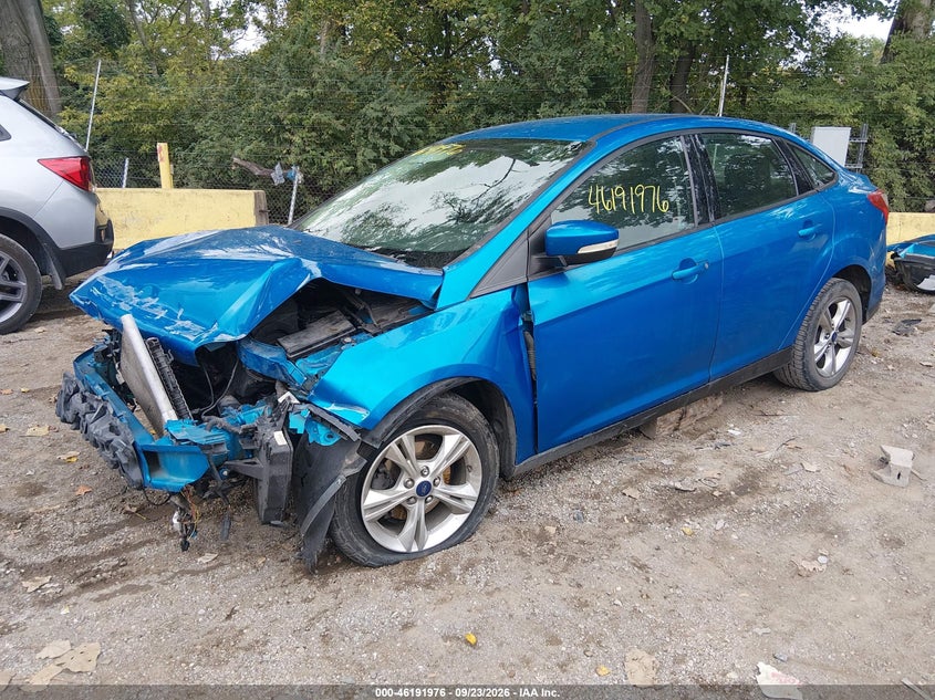 Vin: 1fadp3f2xdl241873, lot: 46691860, ford focus se 20132