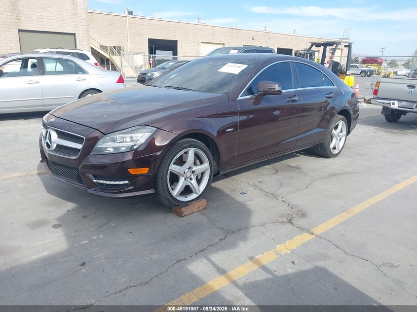 Vin: wddlj7dbxca019464, lot: 46691870, mercedes-benz cls 550 20122