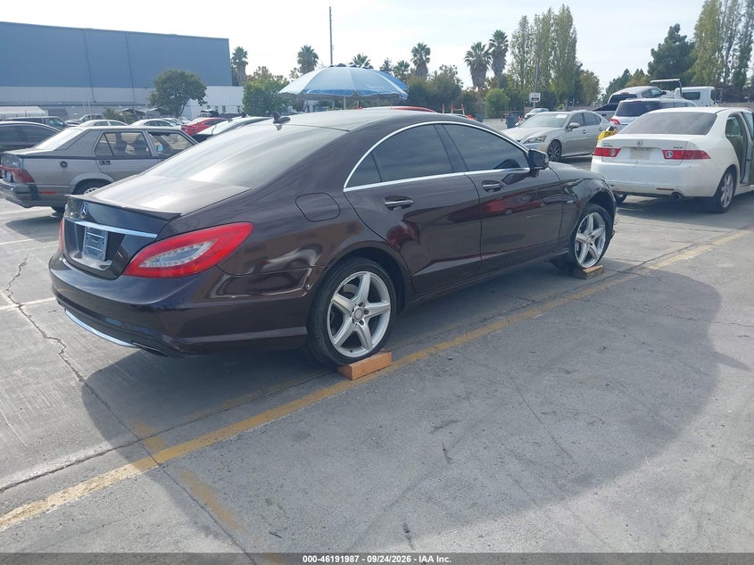 Vin: wddlj7dbxca019464, lot: 46691870, mercedes-benz cls 550 20124