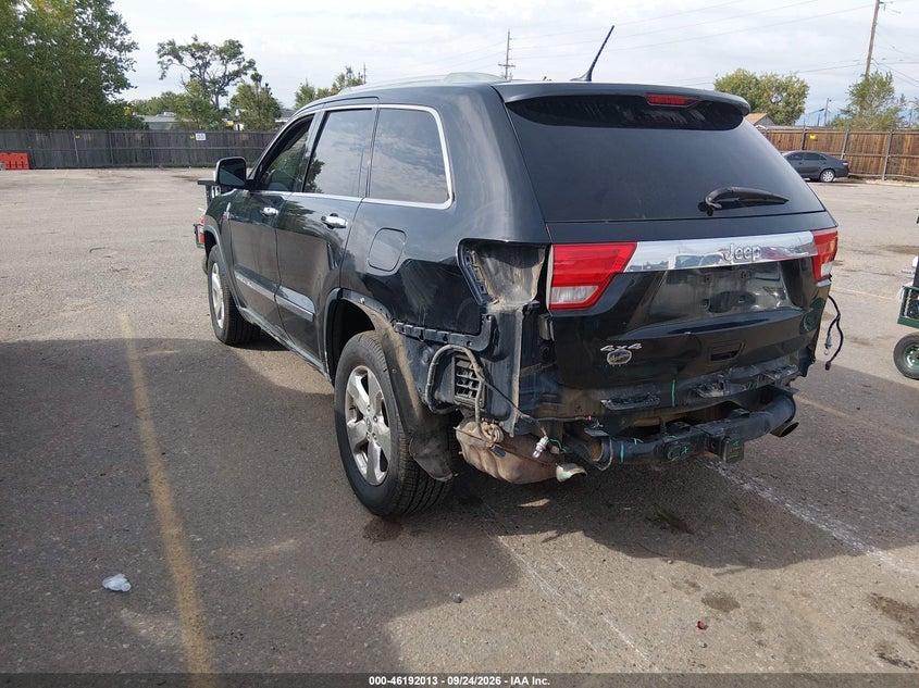 Vin: 1c4rjfct0cc204295, lot: 46691897, jeep grand cherokee overland 20123