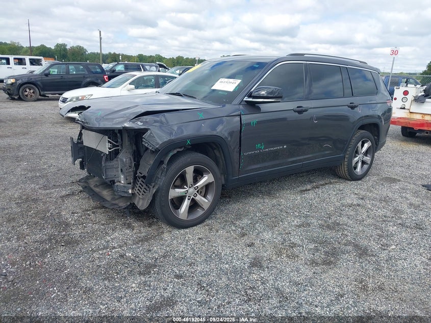 Vin: 1c4rjkbg3m8156423, lot: 46691929, jeep grand cherokee l limited 4x4 20212