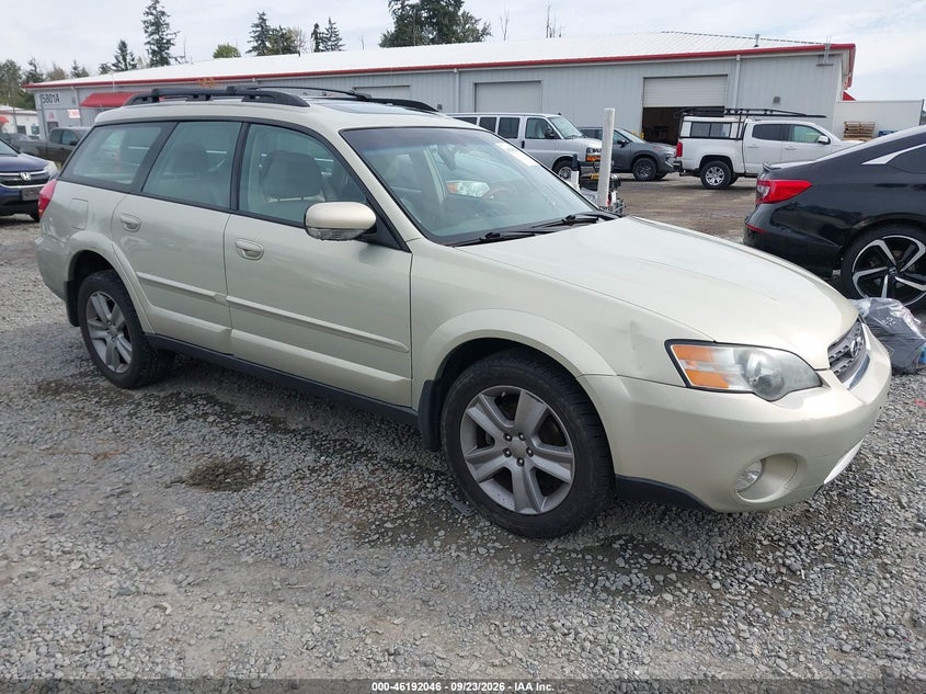 2005 Subaru Outback 3.0R L.l. Bean Edition, Левый бок, IAAI, VIN 4S4BP86C854366885