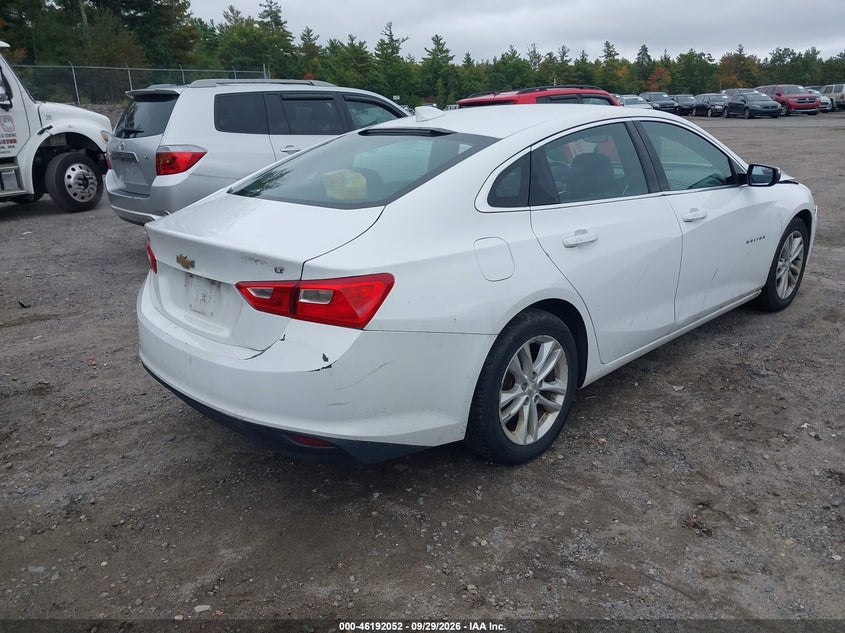 Vin: 1g1ze5st9gf320351, lot: 46691936, chevrolet malibu lt 20164