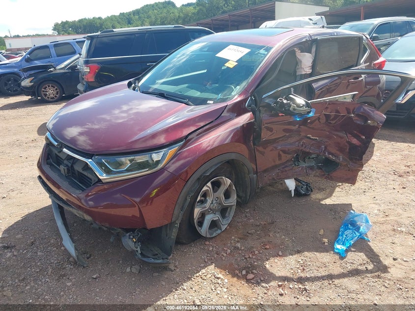 2018 Honda CR-V, Лівий бік, IAAI, VIN 7FARW1H58JE053337 — фото 2